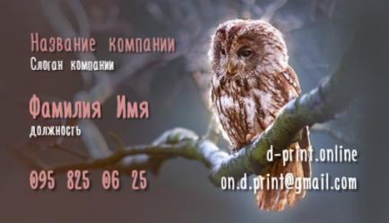 Шаблон візитівки
