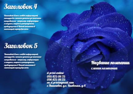 Макет євробуклета