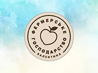 Друк круглих наклейок з логотипом компанії