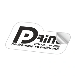Друк чорним кольором з лицьового боку