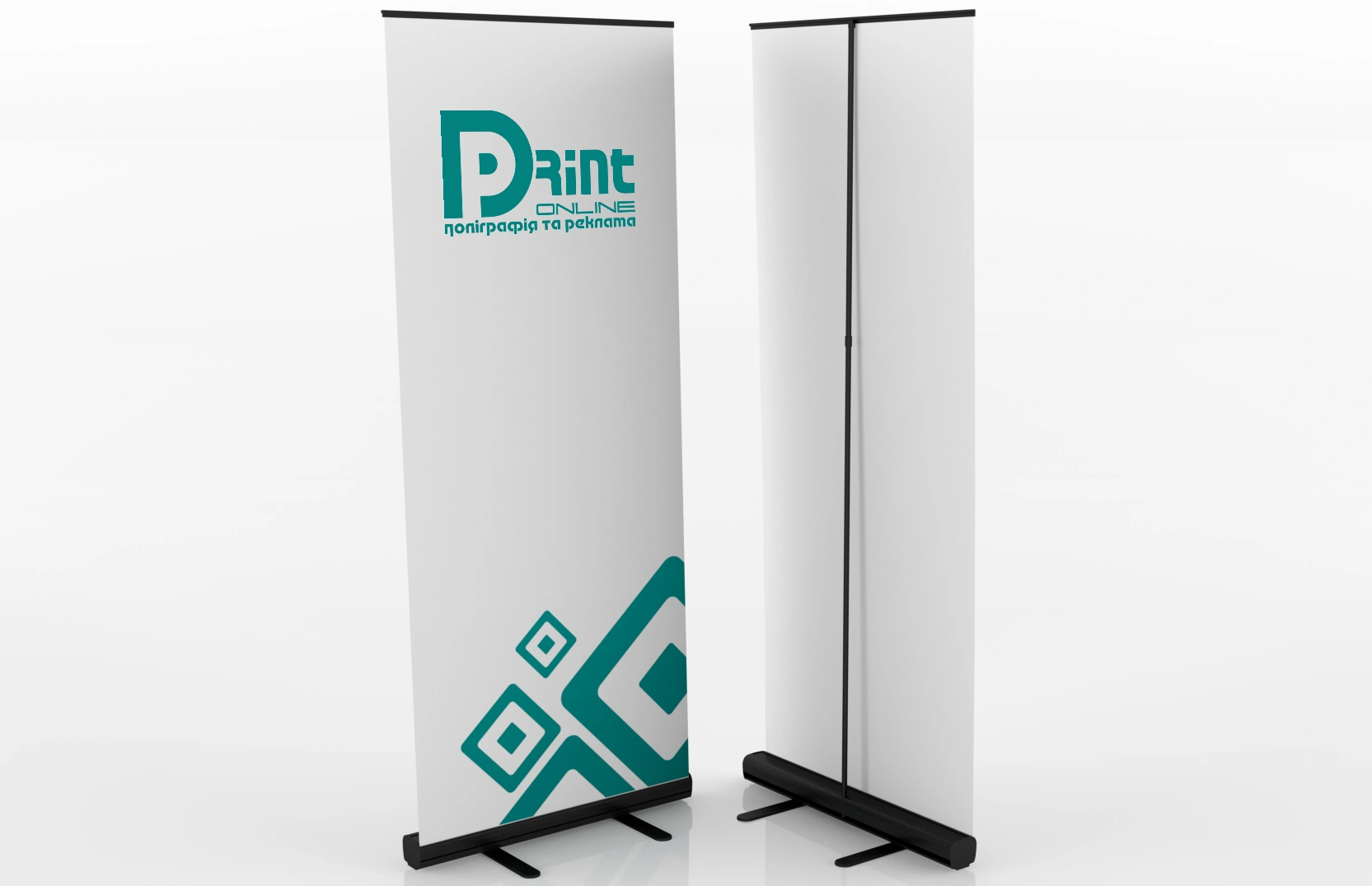 Мобильный стенд Roll-up Standart Black